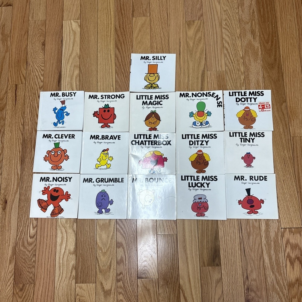 Mr. Men‎ And Little Miss Books Collection - 16 Titles